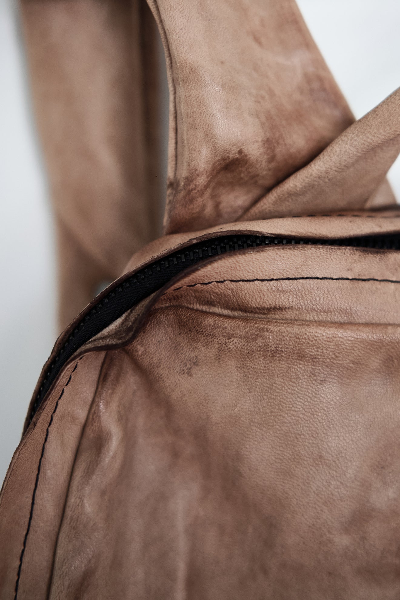Calf leather backpack 0963R