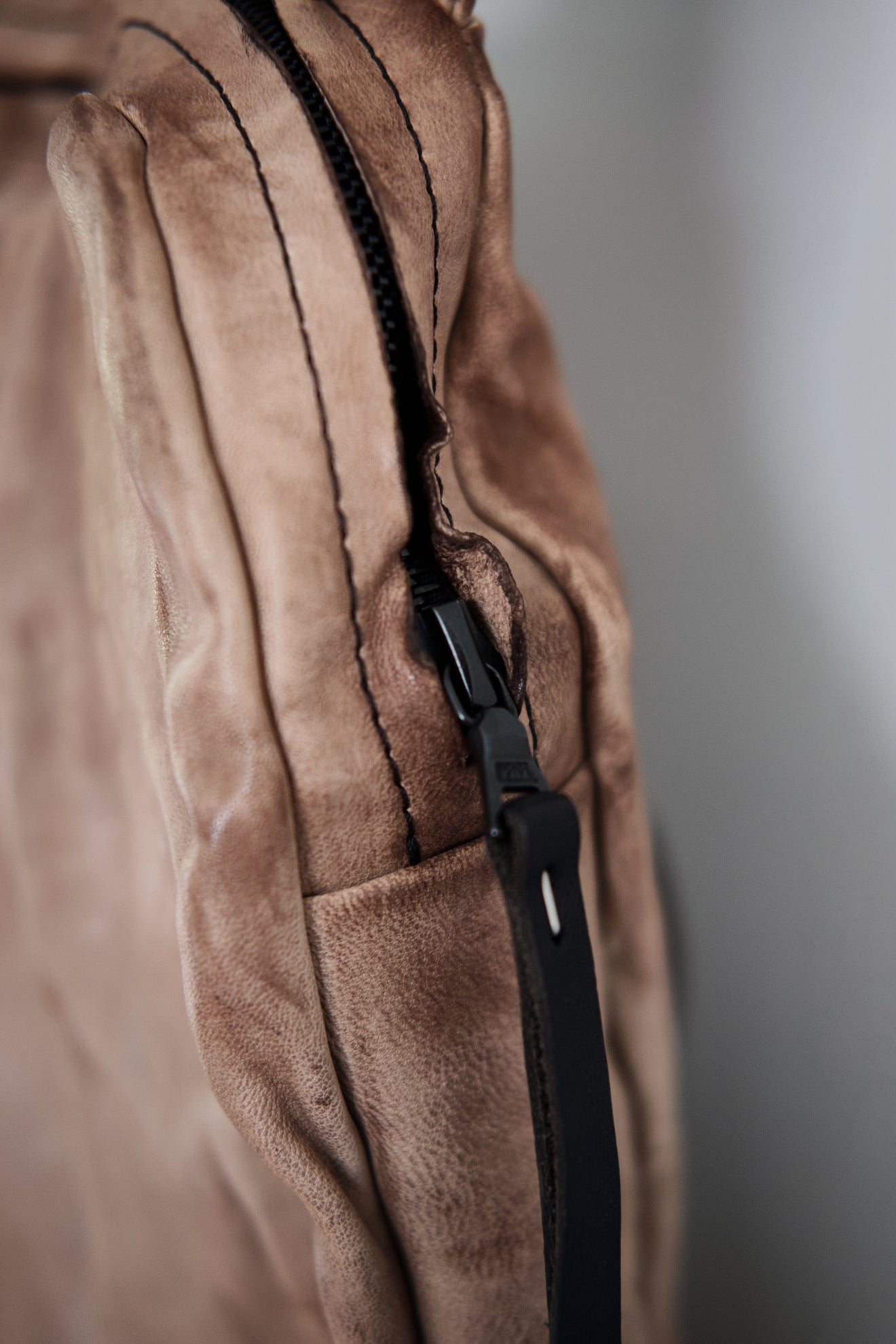 Calf leather backpack 0963R