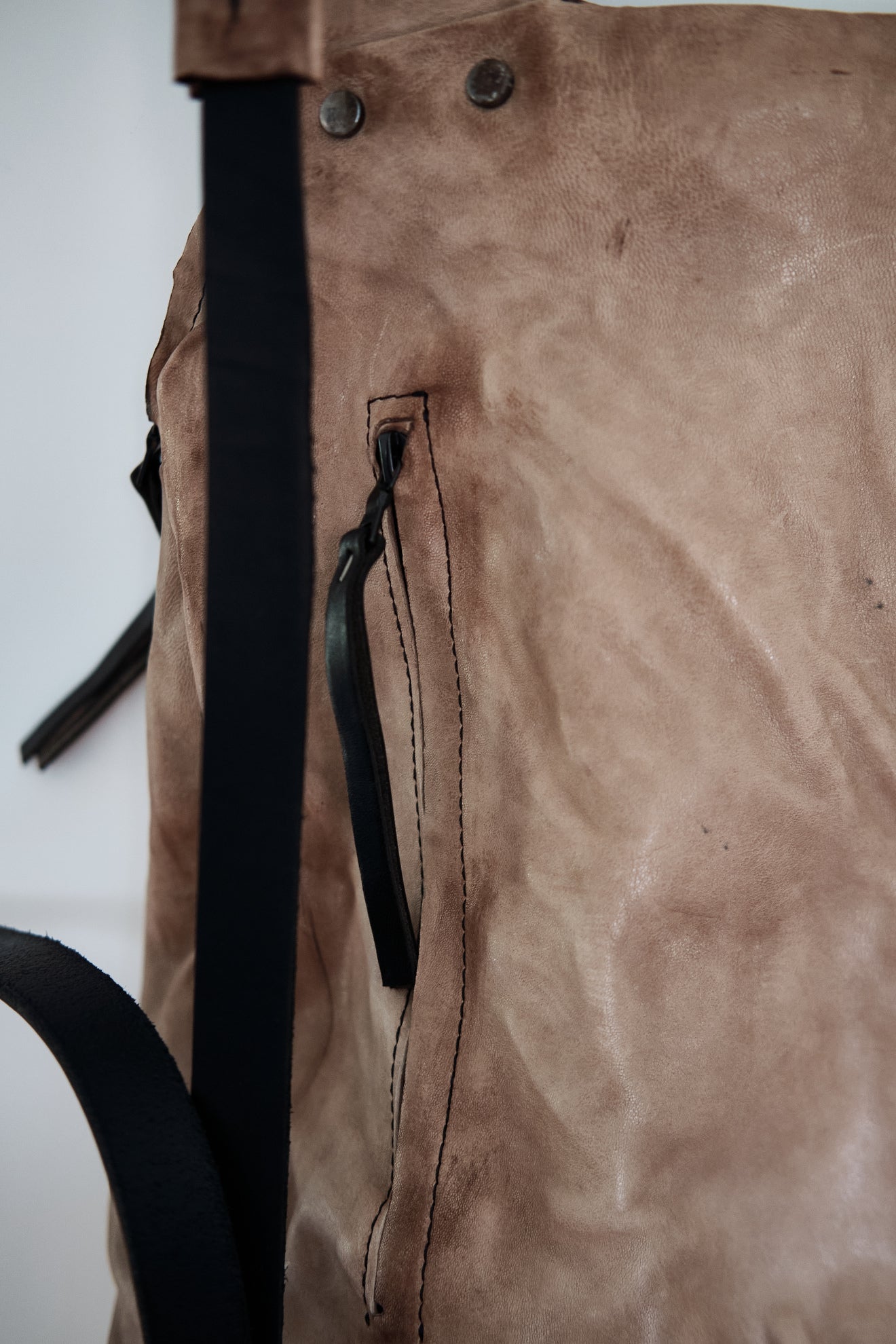 Calf leather backpack 0963R