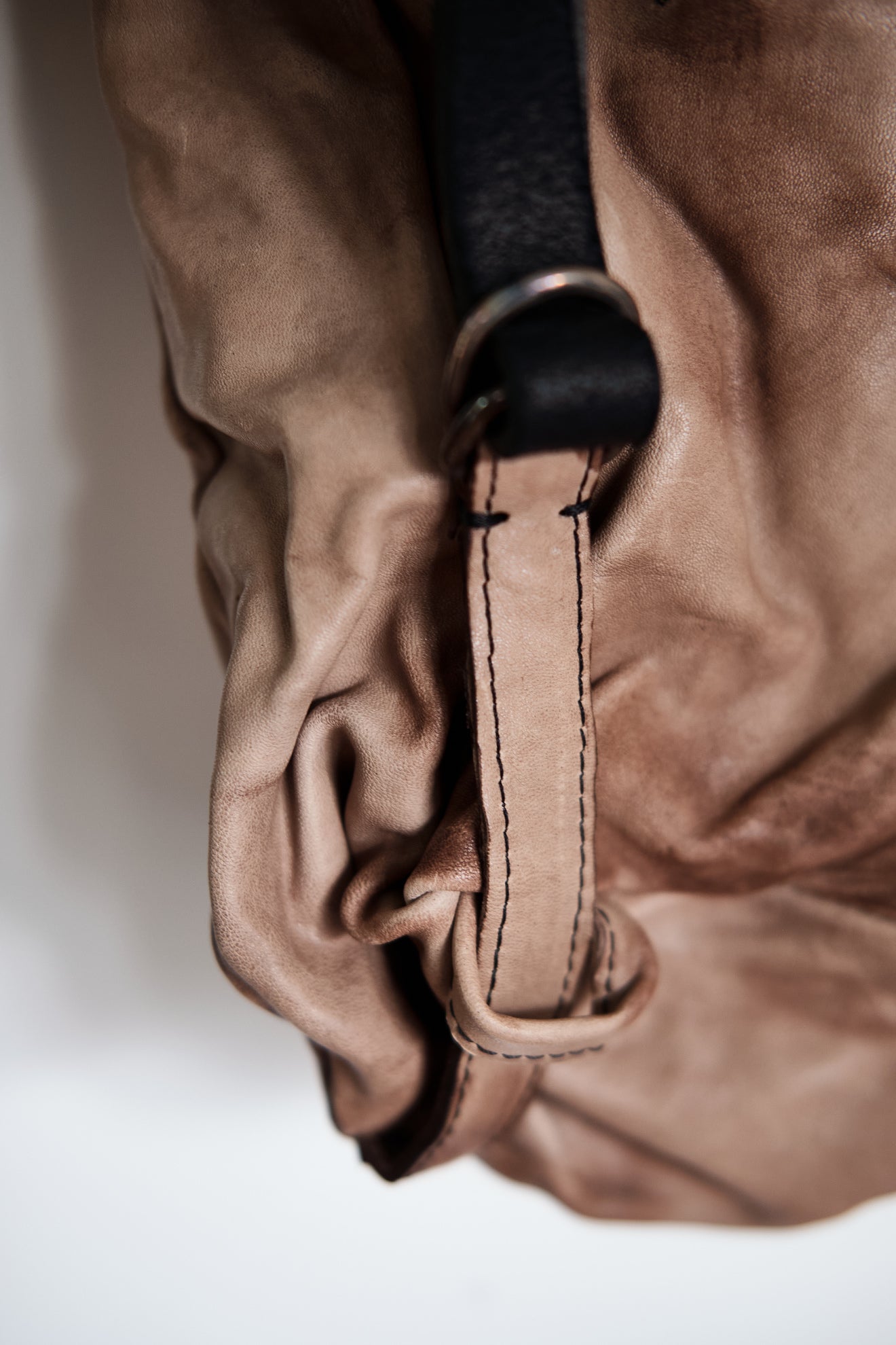 Calf leather backpack 0963R