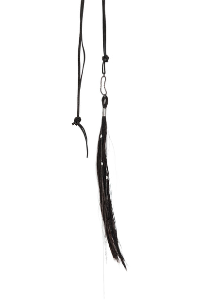 Necklace 326T – horsehair texture detail