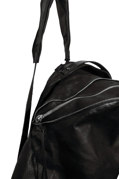 Leather backpack 081-1R — handmade leather backpack by YTN №7, London, view 15