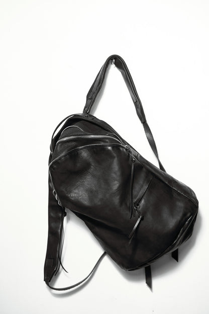 Leather backpack 081-1R