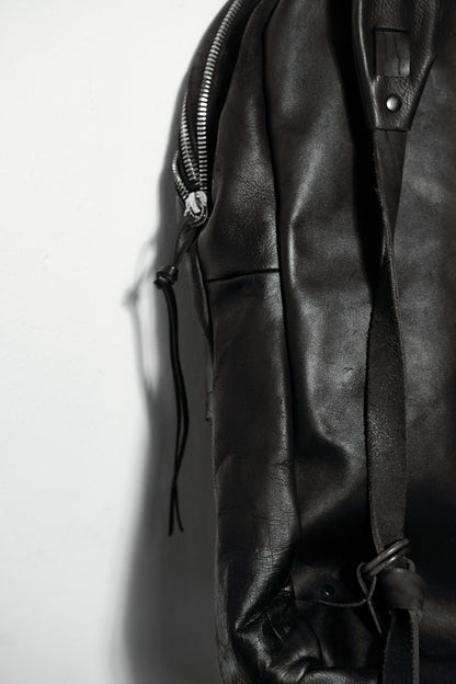 Leather backpack 081-1R