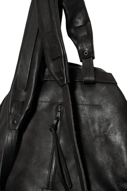 Leather backpack 081-1R — handmade leather backpack by YTN №7, London, view 18