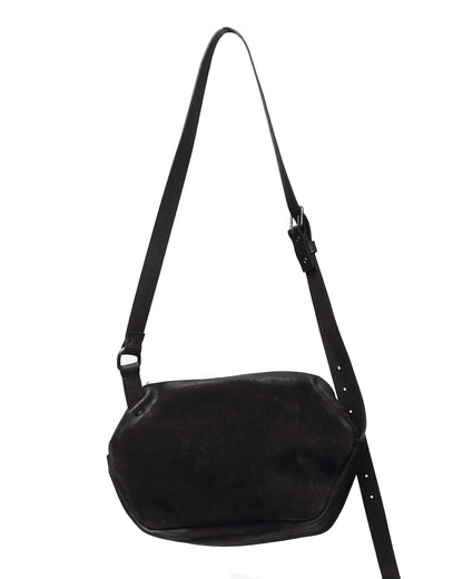 Suede crossbody bag 167Y – RiRi zipper detail