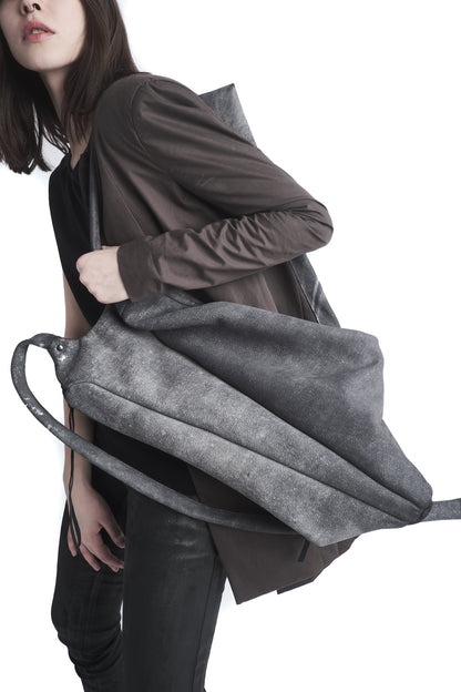 Horse leather backpack 076Y — handmade leather backpack by YTN №7, London, view 21