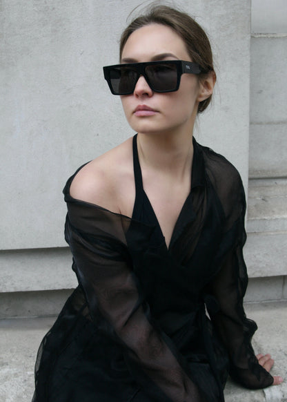 Veste veste organza 322J noir