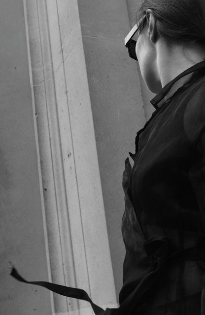 Veste veste organza 322J noir
