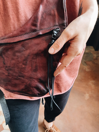 Calf leather bag 030Y – handmade in Islington, London
