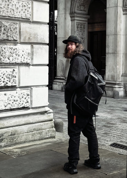 Horse leather backpack 182R